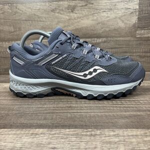 Saucony Excursion TR13 Gray Purple Womens US Size 8.5 S10524-3 Running Shoes